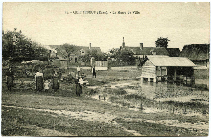 Quittebeuf. La Mare de Ville.