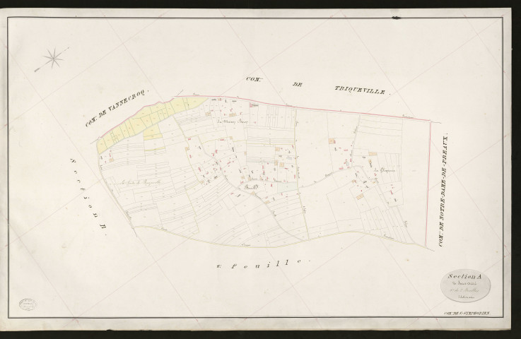 Saint-Symphorien. Section A _ de Saint André _ 1re de 2 Feuilles