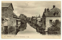 Bernay. Vue sur la Charentonne.