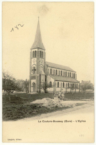 Couture-Boussey (La). L'Eglise.