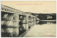 Saint-Pierre-la-Garenne. Le Barrage vu d'amont.