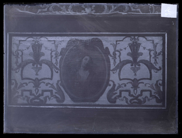 Église de Martainville (Eure), retable, antependium de droite.