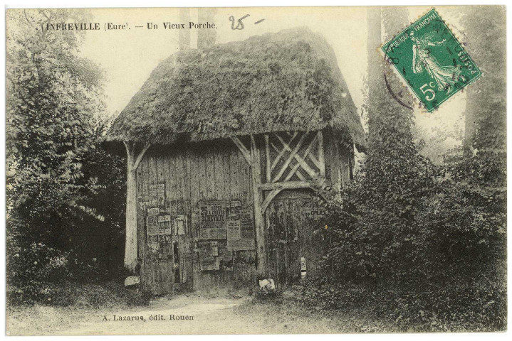 Infreville. Un Vieux Porche.