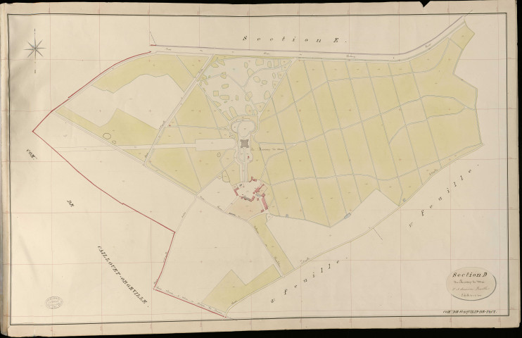 Saint-Aquilin-de-Pacy. Section D _ du Buisson de Mai _ 3e et dernière Feuille