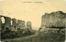 Andelys (Les). Petit Andely - Château Gaillard.