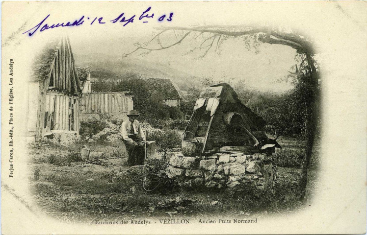 Vézillon. Vezillon - Ancien puits Normand.