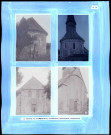 "Histoire générale du diocèse d'Évreux" du chanoine Bonnenfant tome I, planche IV églises de La Trinité-de-Thouberville (Eure), de Cuverville (Eure), de Quillebeuf-sur-Seine et de Duranville (Eure).