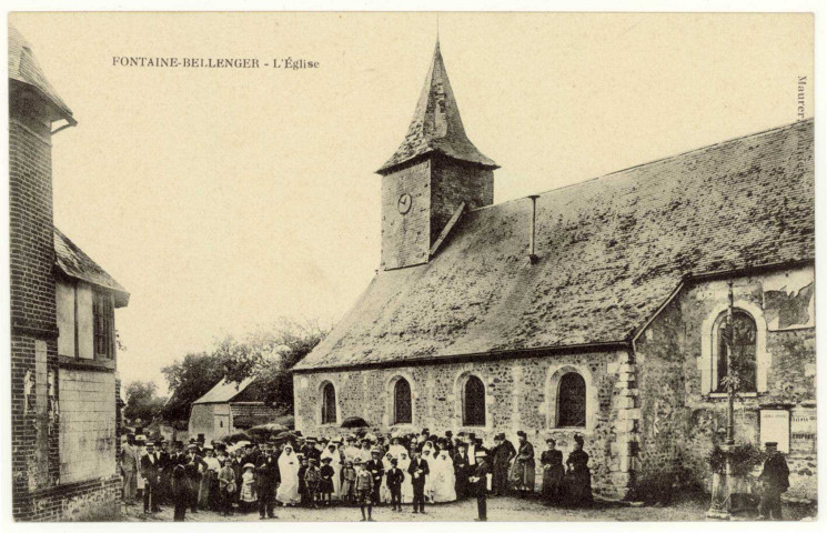 Fontaine-Bellenger. L'Eglise.