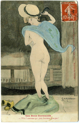 Divers. Ces Bons Normands. - V'là l'costume qui plaît le mieux aux gars.