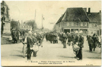 Ecouis. Fêtes d'Inauguration de la Mairie. - Réception des Autorités.