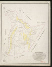 Triqueville. Tableau d'assemblage _ du Plan Parcellaire de la Commune de Triqueville _ Canton de Pontaudemer - Pontaudemer - Eure. _ Terminé sur le Terrain le 26 Septembre 1832, sous l'administration de M. A Passy, Préfet _ M. Heudicot, Maire _ sous la Direction de M. Marel, Directeur des Contributions directes _ M. Le Fébure, Géomètre en Chef. _ Par M. Thorel, Géomètre de 1re classe.