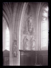 Statues du Christ, de Saint-Pierre, de Saint-Thiebaut et du Christ ressuscité de l'église de Saint-Riquier (Somme).