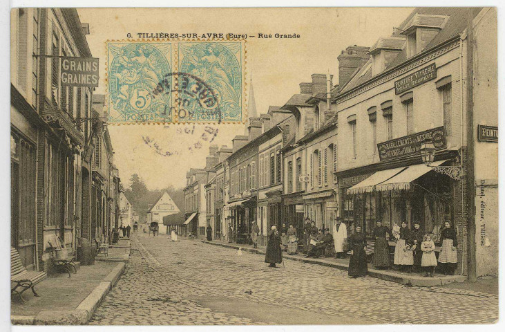 Tillières-sur-Avre. Rue Grande.
