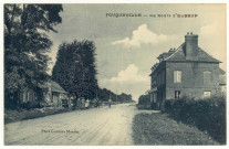 Fouqueville. La Route d'Elbeuf.