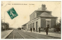 Bonneville-sur-Iton (la). La Gare.