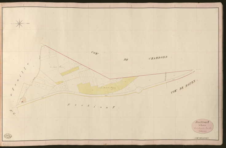 Gisors. Section E _ de Cantiers _ 3e et dernière Feuille