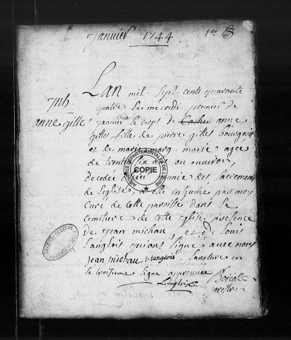 BMS (1744-1751)