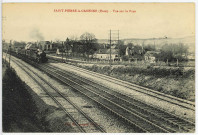 Saint-Pierre-la-Garenne. Vue sur le Pays.