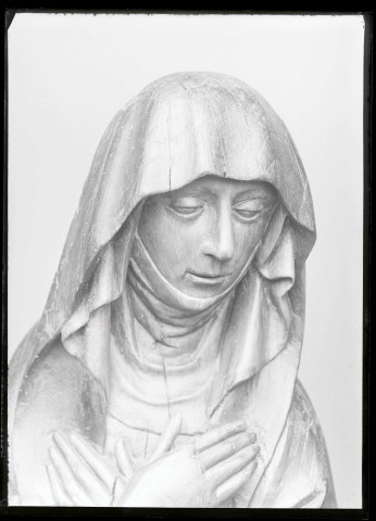 Statue de Vierge de l'église de Grainville (Eure).