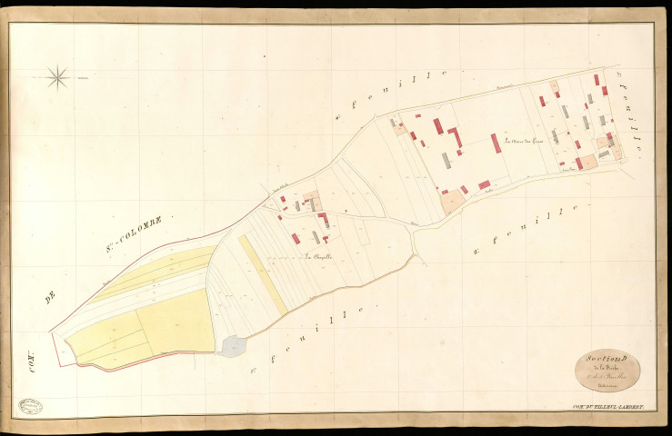 Tilleul-Lambert (Le). Section D _ de la Friche _ 3e de 5 Feuilles