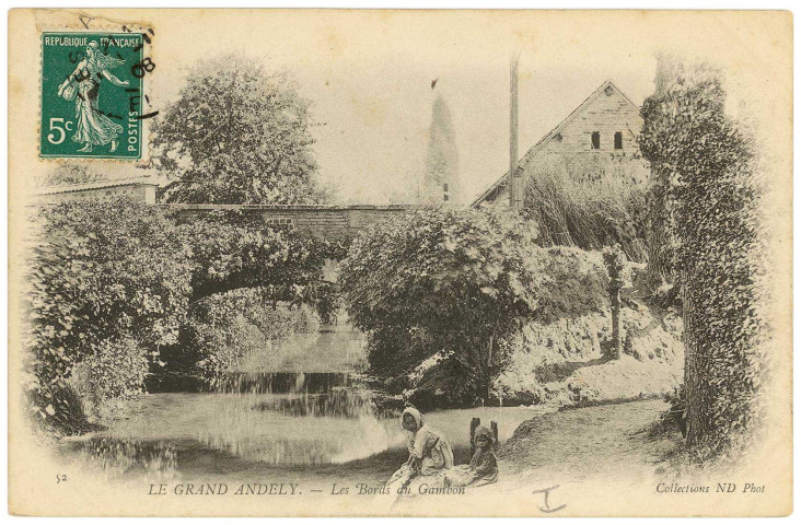 Andelys (Les). Les Bords du Gambon.