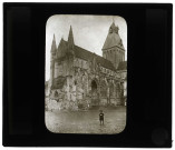 Église Saint-Gervais de Falaise (Calvados), côté sud-ouest.