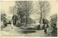 Moisville. Carrefour des Routes de Beaucé et de Vaxu.