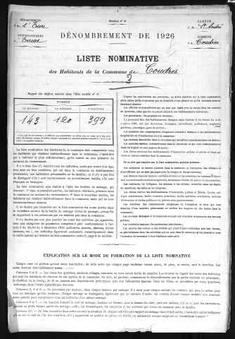 COUDRES 1926