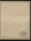Boulleville. Tableau d'assemblage _ du Plan Parcellaire de la Commune de Boulleville _ Canton de Beuzeville - Pontaudemer - Eure. _ Terminé sur le terrain le 15 octobre 1833, sous l'administration de M. A Passy, Préfet _ M. Delabarre, maire _ en sous la Direction de M. Marel, Directeur des Contributions directes. _ M. Le Fébure, Géomètre en Chef. _ Par M. Gérard, Géomètre de 1re classe.