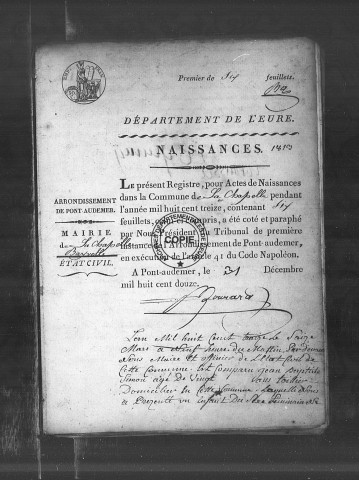 NMD (1813-1832)