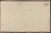Heudicourt. Section B _ de la Garenne du haut Poirier _ 1re de 3 Feuilles