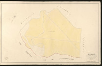 Neuville-du-Bosc (La). Section B _ de la Rouge Mare _ 3e et dernière Feuille