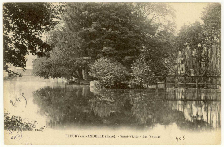 Fleury-sur-Andelle. Saint-Victor - Les Vannes.
