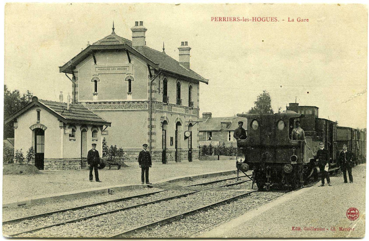 Perriers-sur-Andelle. Perriers-les-Hogues. - La Gare.
