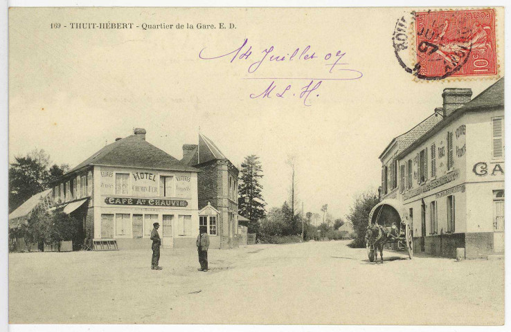 Thuit-Hébert. Quartier de la Gare.
