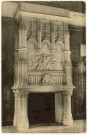 Breteuil-sur-Iton. La grande Cheminée de la Salle de l'Hôtel de Ville.