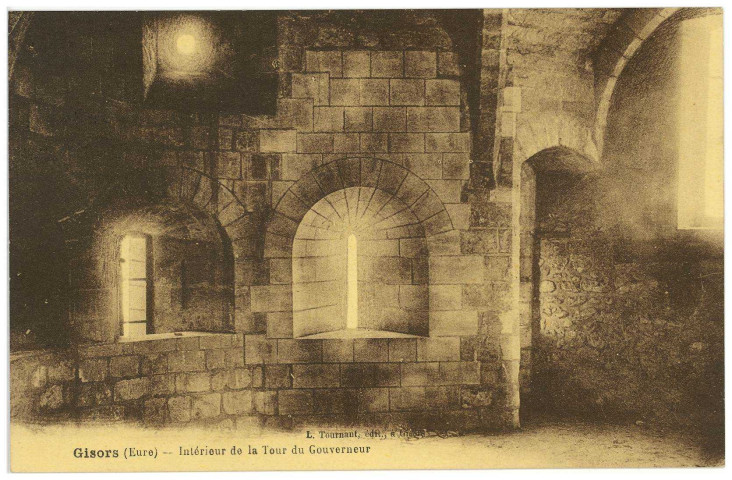 Gisors. Intérieur de la Tour du Gouverneur.
