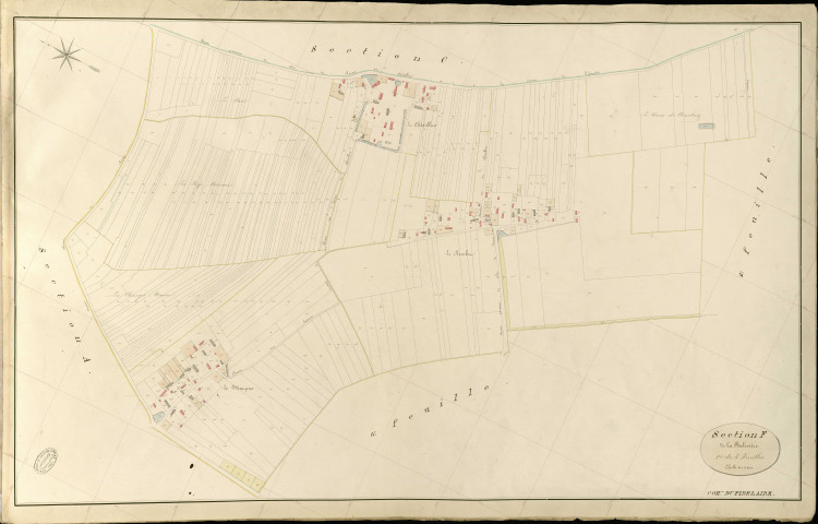 Fidelaire (Le). Section F _ de la Balivière _ 1re de 5 Feuilles
