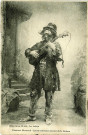 Andelys (Les). Chanteur Normand - Artiste ambulant jouant de la Guitare.
