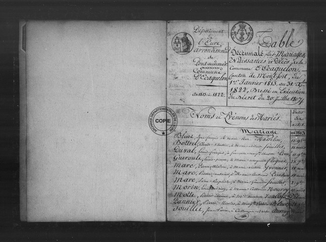 NMD (1813-1822)