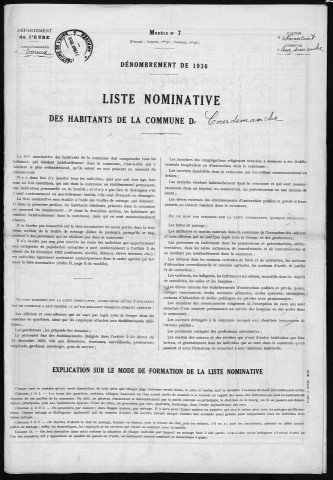 COURDEMANCHE 1936