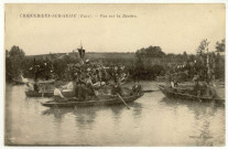 Criquebeuf-sur-Seine. Vue sur la Rivière.