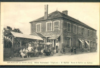 "Courcelles-sur-Seine (Eure) - Hôtel Normand - Téléphone 3 - E. Ruffat - Route de Gaillon aux Andelys"