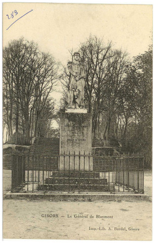 Gisors. Le Général de Blanmont.