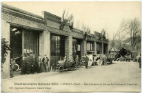 Evreux-Ville. Établissement Edmond Hée -Vue extérieure du Garage des camions et Tracteurs.
