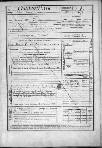 Evreux. Registre - Tome 1 (1882)