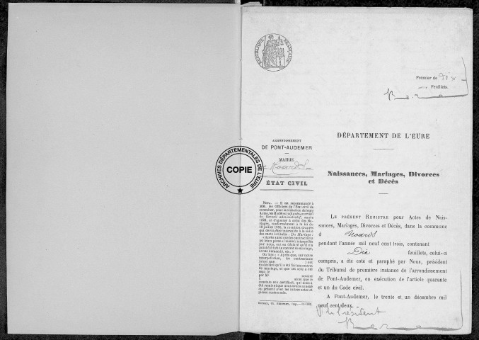 NMD (1903-1910)
