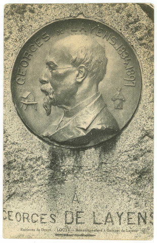 Louye. Environs de Dreux. - Louye. - Monument élevé à Georges de Layens.