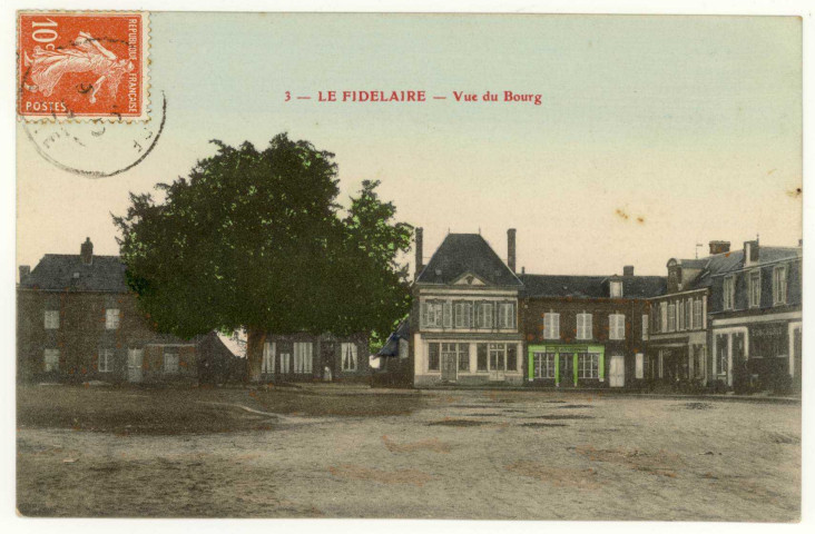 Fidelaire (Le). Vue du Bourg.
