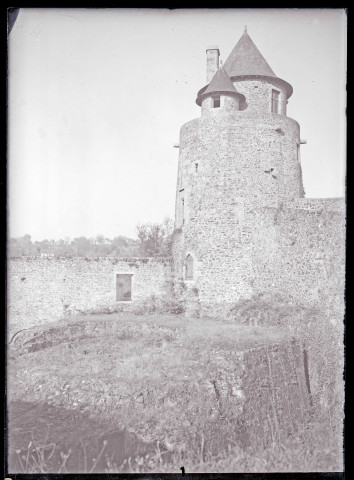 Tour du Gobelin du château de Fougères (Ille-et-Vilaine).